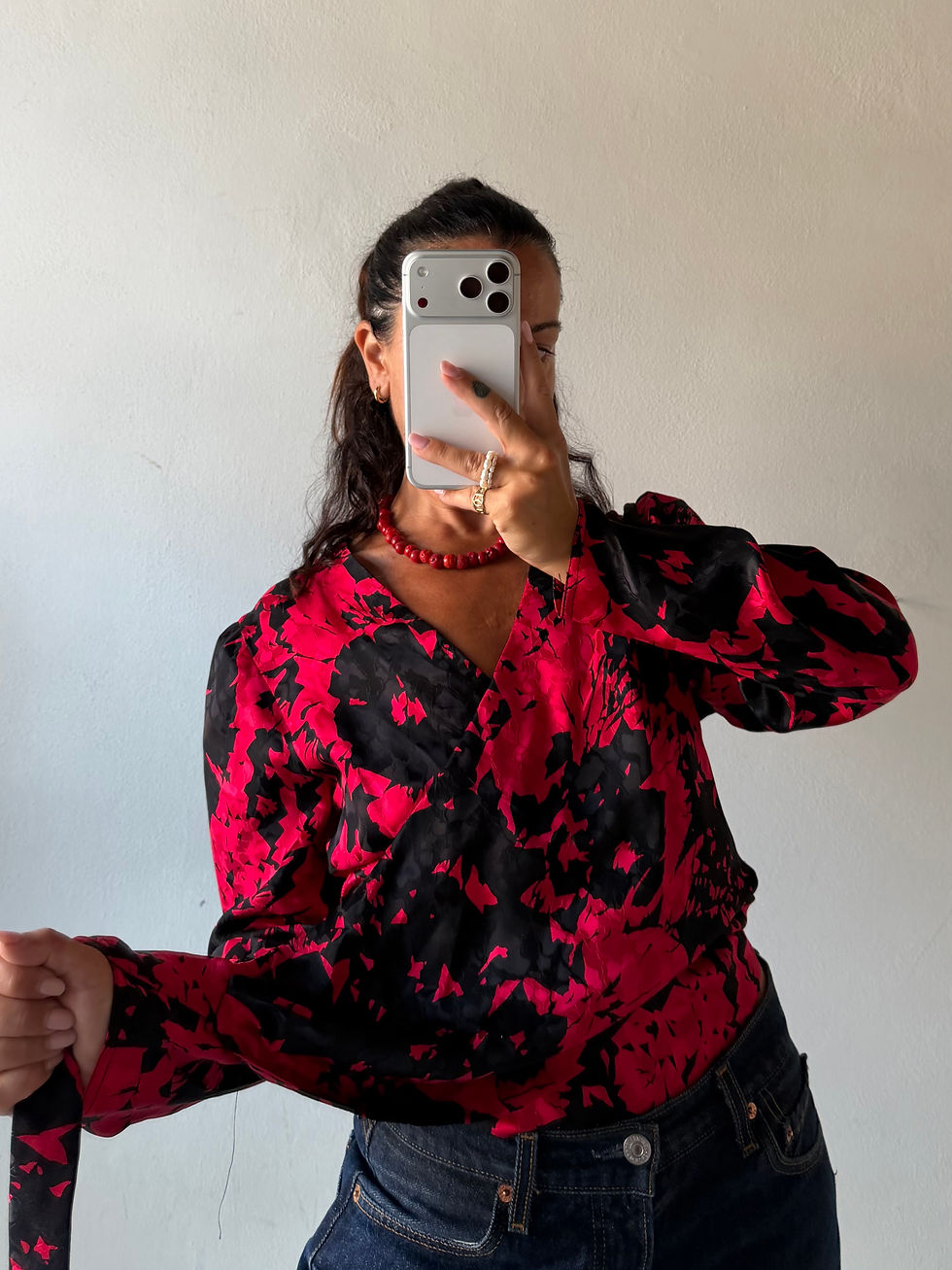 Miniatura: Pure silk beautiful shirt