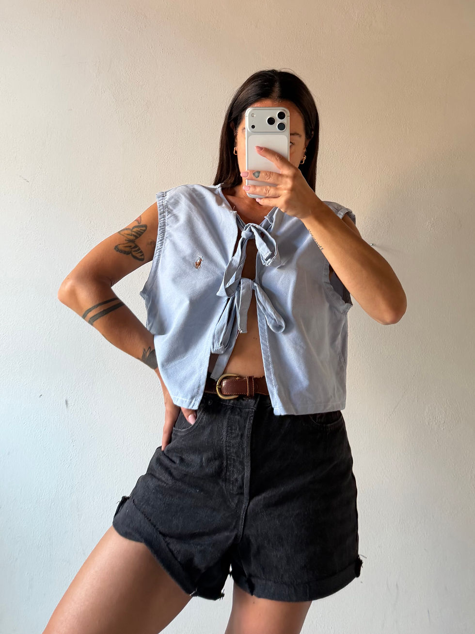 Miniatura: Ralph Lauren lace up shirt