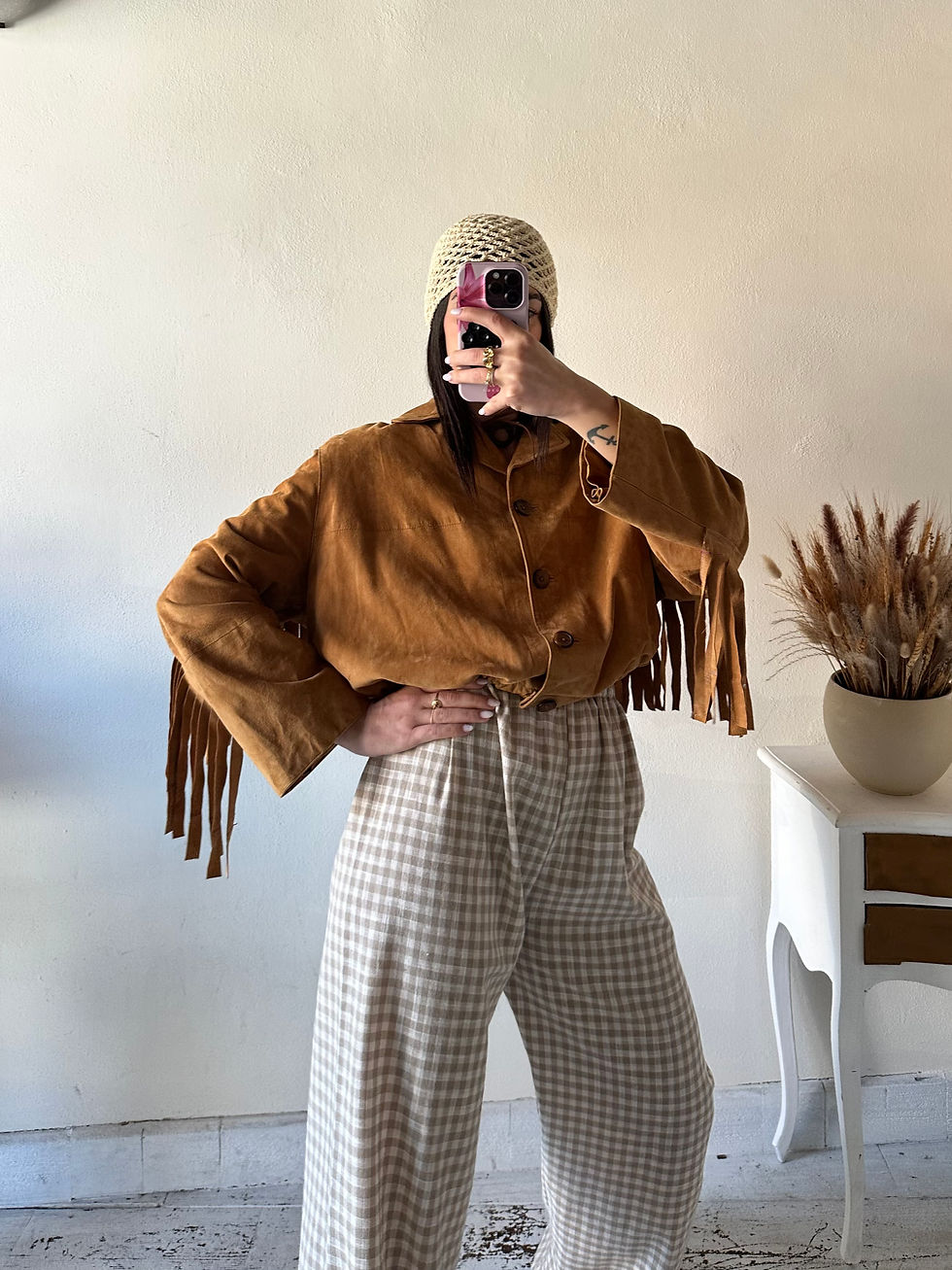 Miniatura: Real suede wonderful jacket
