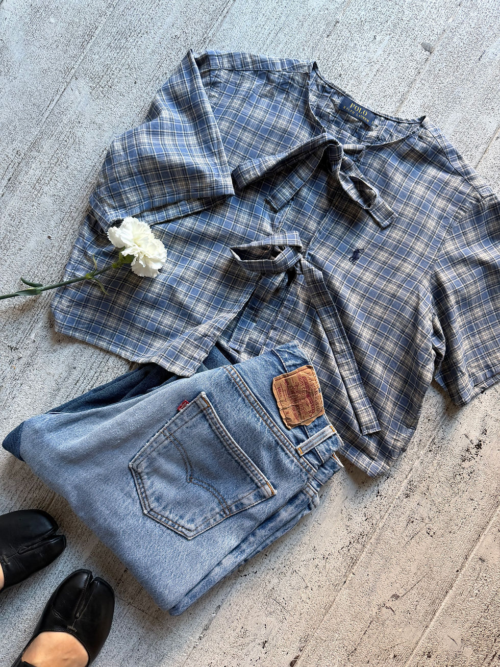 Miniatura: Ralph Lauren lace-up shirt