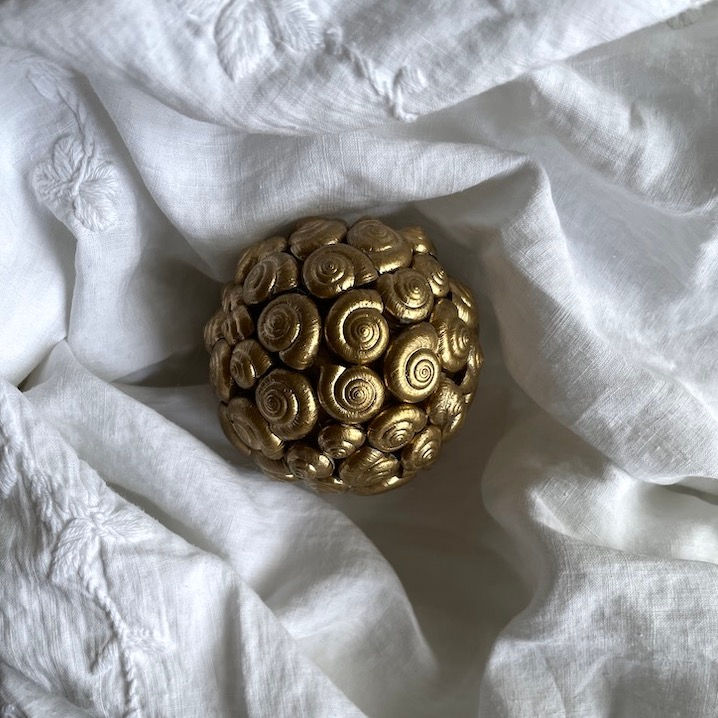 Snail shell sphere commission '24 