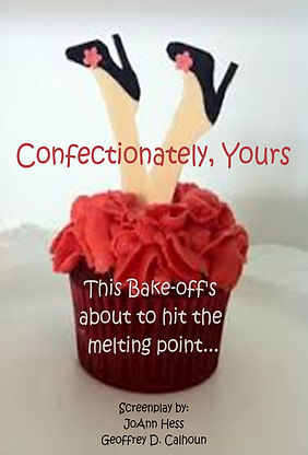 Confectionately Yours poster - romantic comedy mock up
