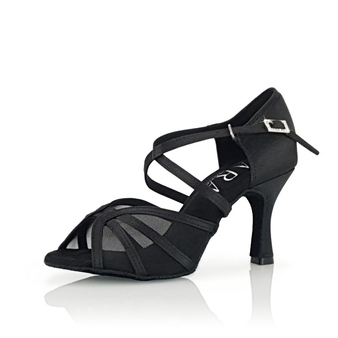 Emily Black Pro | Latin Dance Shoes - Front View