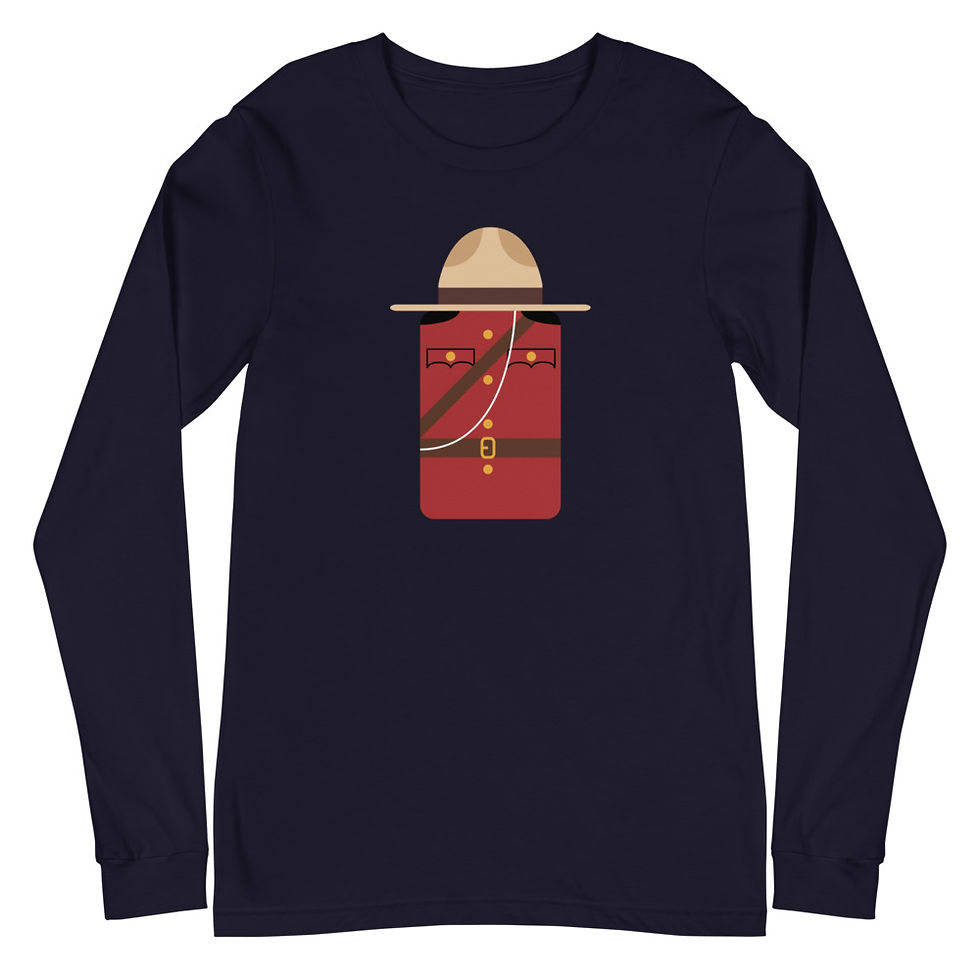 Thumbnail: Mountie Long Tee | Unisex Long Sleeve Tee