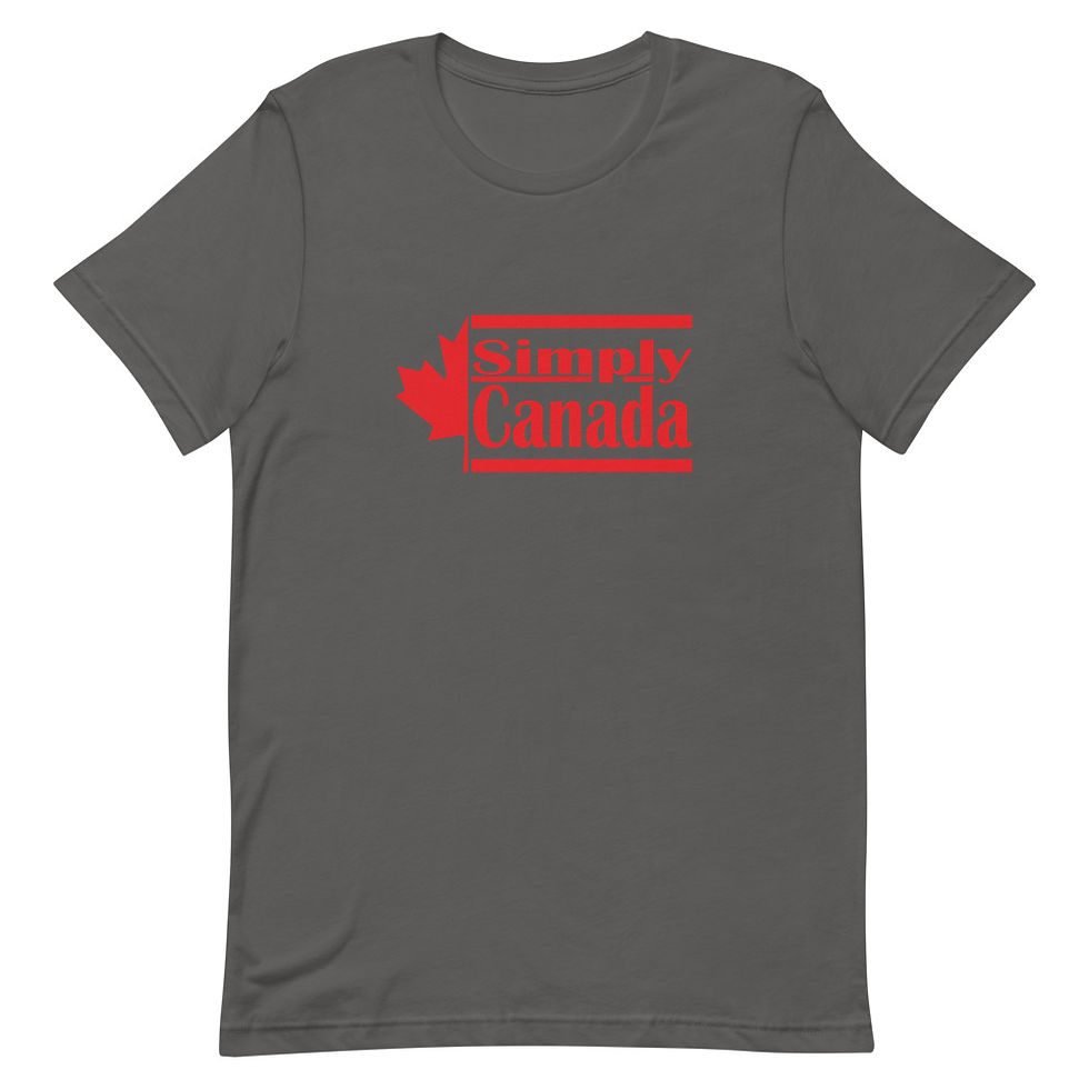Thumbnail: Simply Canada Logo Tee | Short-Sleeve Unisex T-Shirt