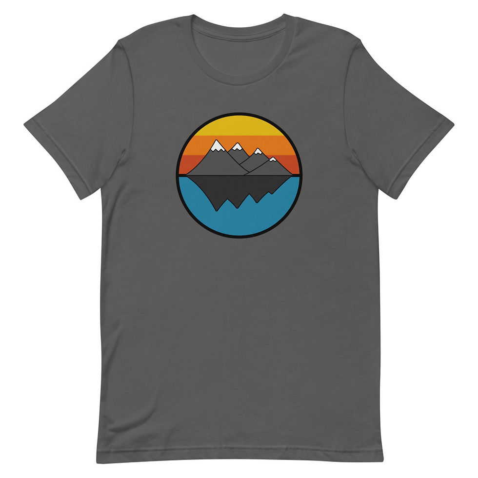Thumbnail: Rocky Mountain Sunset Tee | Short-Sleeve Unisex T-Shirt