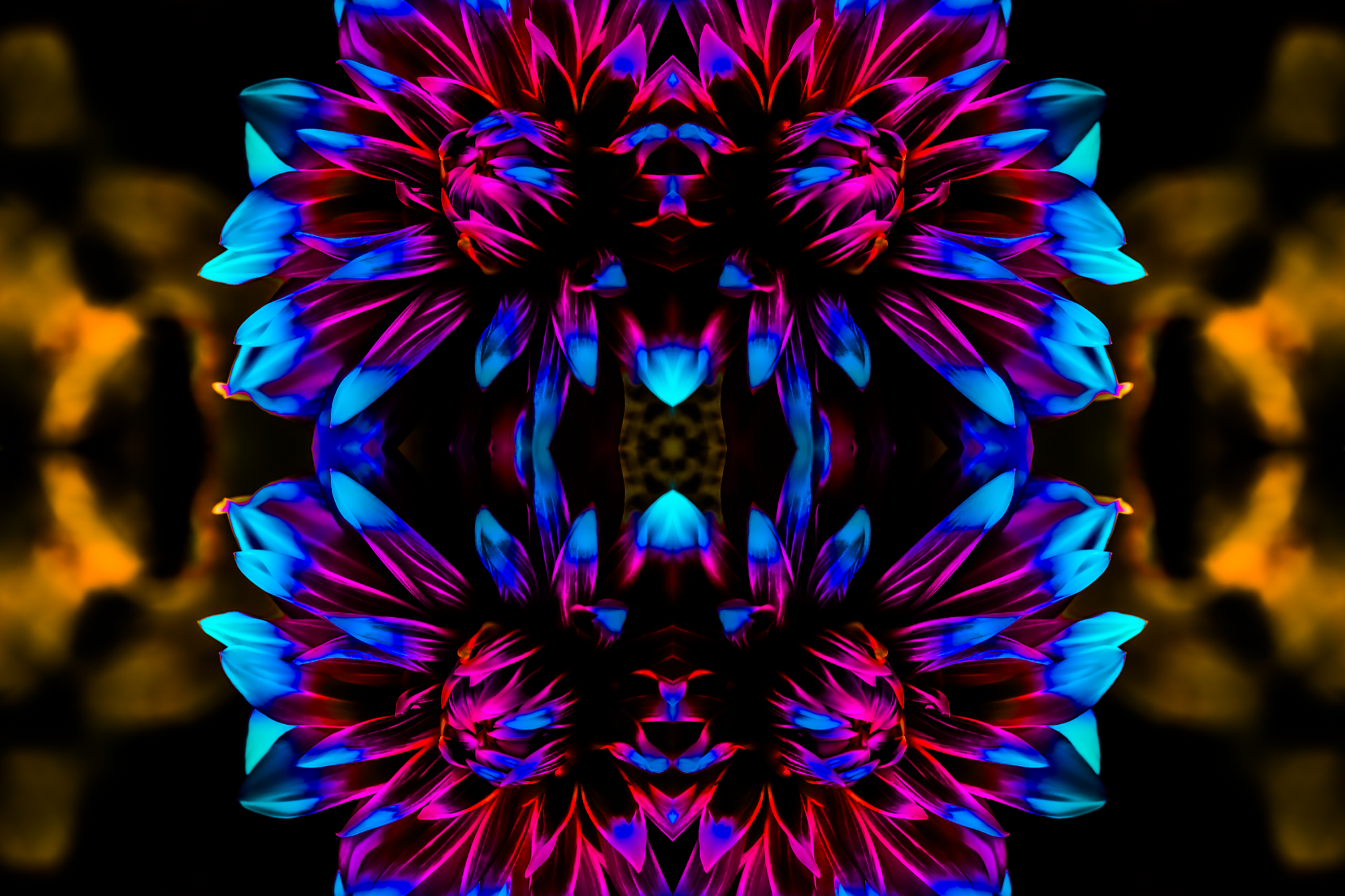 Psychedelic Mirrorscapes - Digital