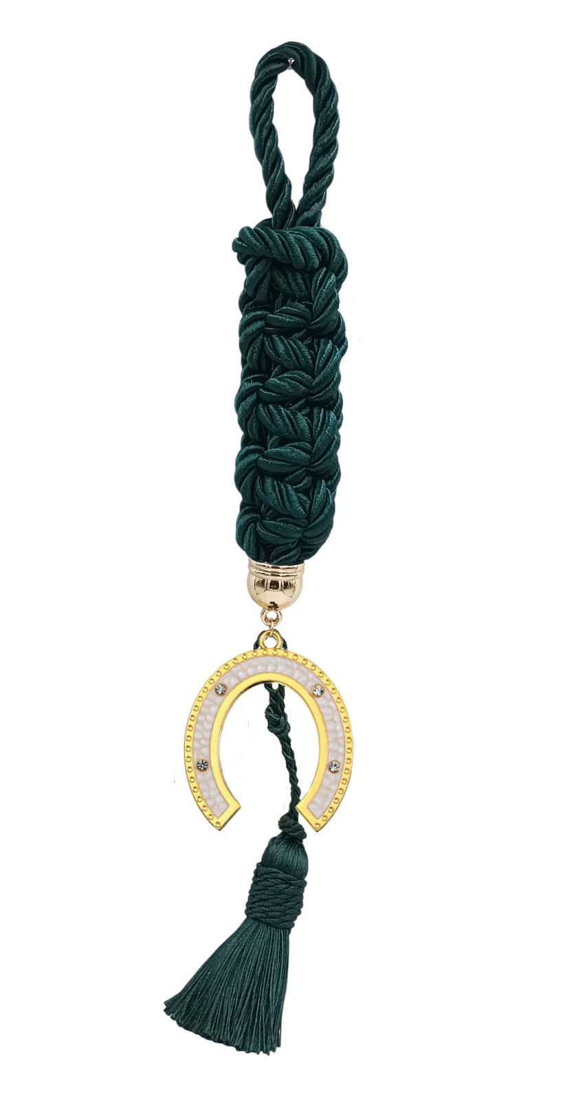 Γούρι Macrame 30cm Με Μεταλλικό Πέταλο Και Φούντα - 151.3820