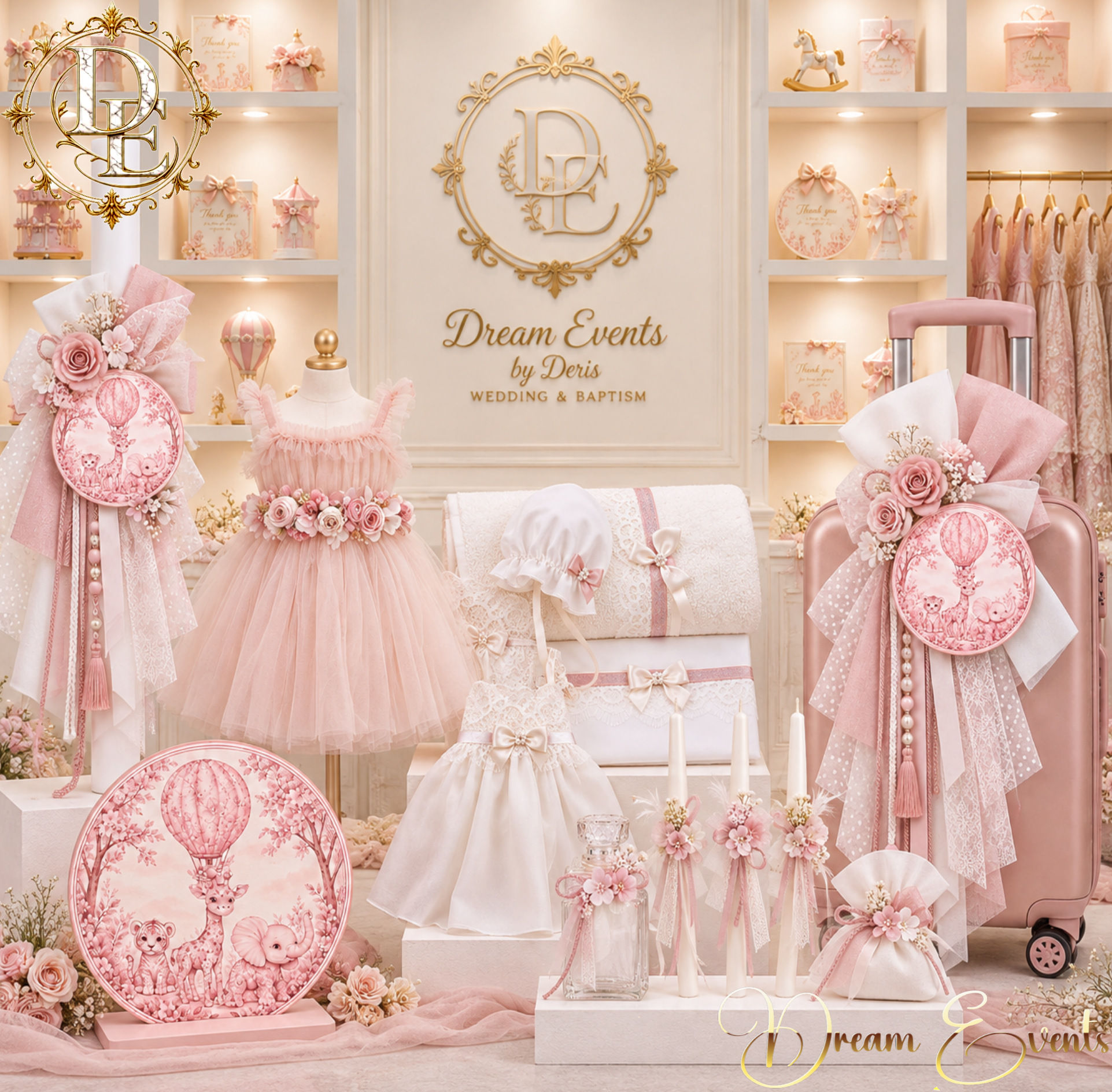 Σέτ Βάπτισης Κορίτσι Baby Dior