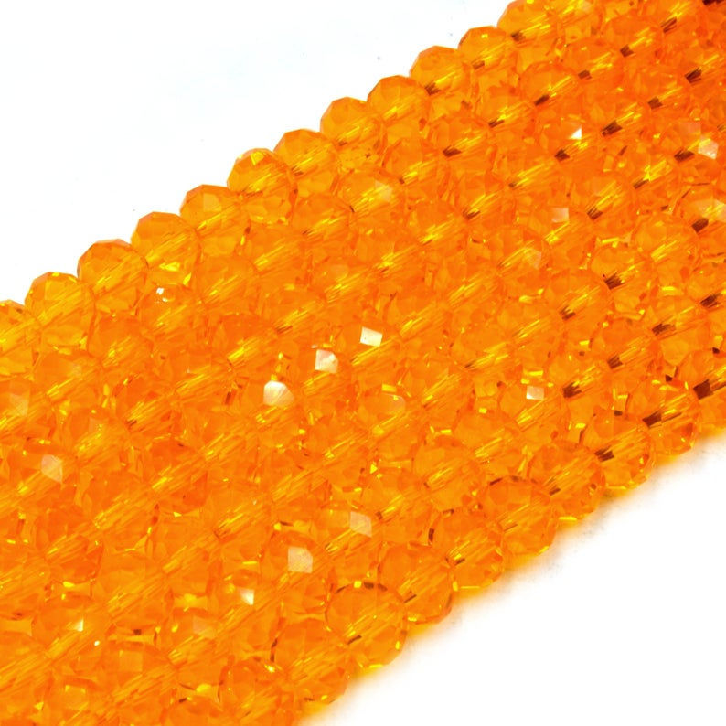 Μικρογραφία: Κρύσταλλο Χάντρα Ροδέλα 6mm x 8mm - 80.200