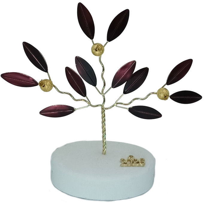 Επιτραπέζιο Γούρι Δέντρο Με Κεραμική Βάση - XG.120