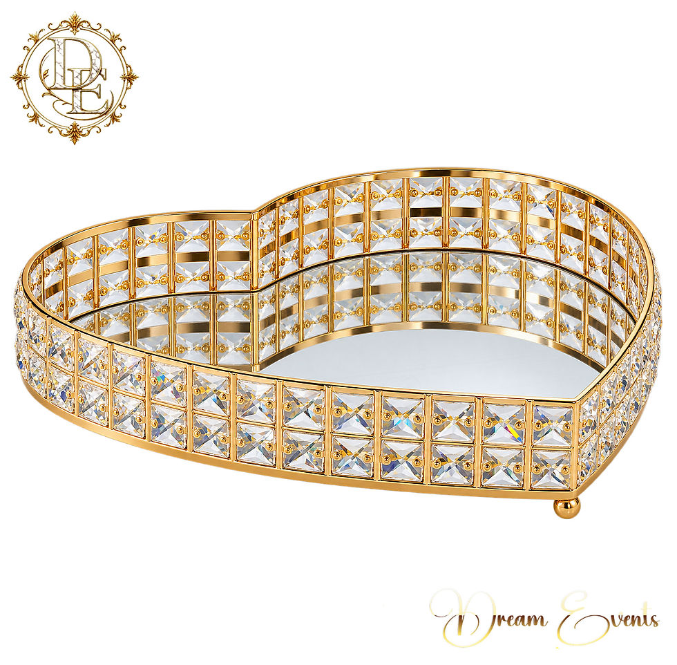 Δίσκος Γάμου Isadora Heart GOLD