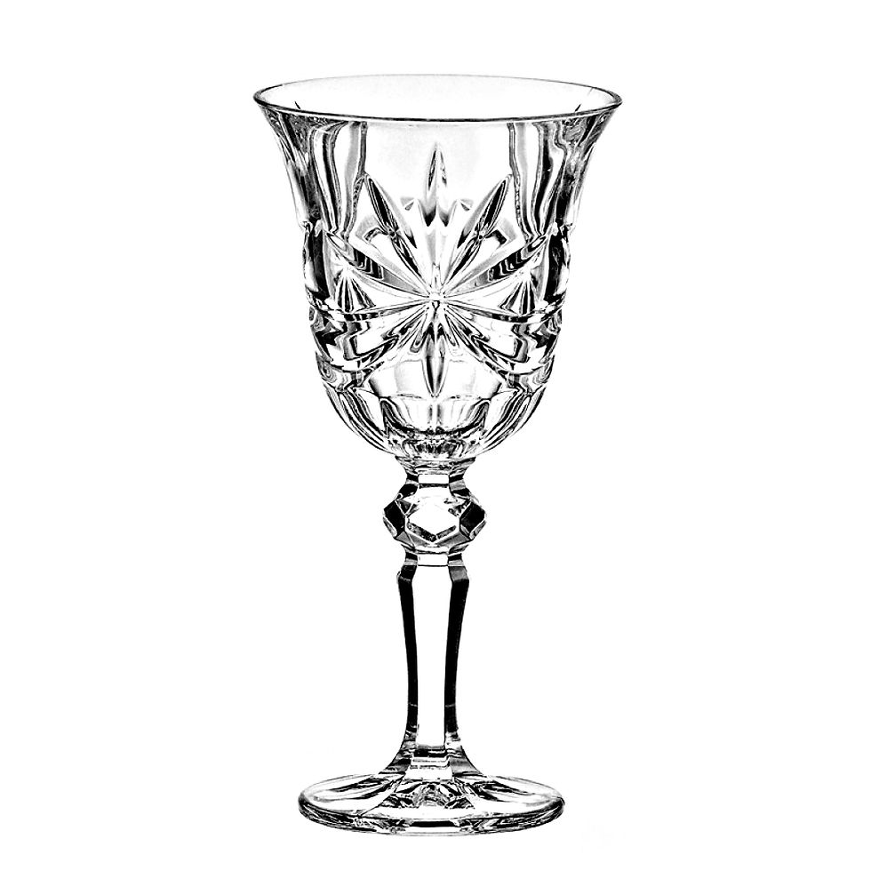 Κρυστάλλιvo Ποτήρι Κρασιού "Pinwheel" - NVK.ΚΠ561