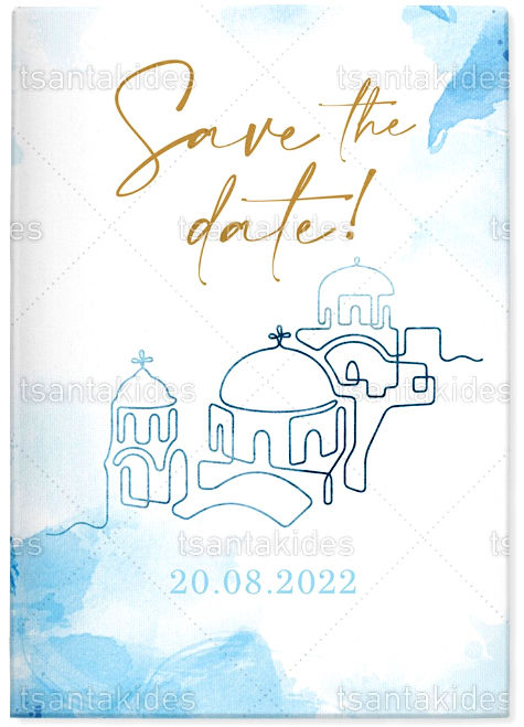 Προσκλητήριο Βιβλιαράκι Greek Island – TS.485250