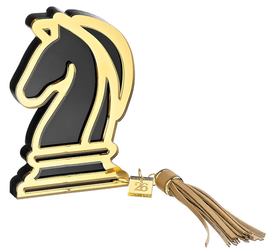 Επιτραπέζιο Χριστουγεννιάτικο Γούρι Αλογάκι 12cm - NOV.03512