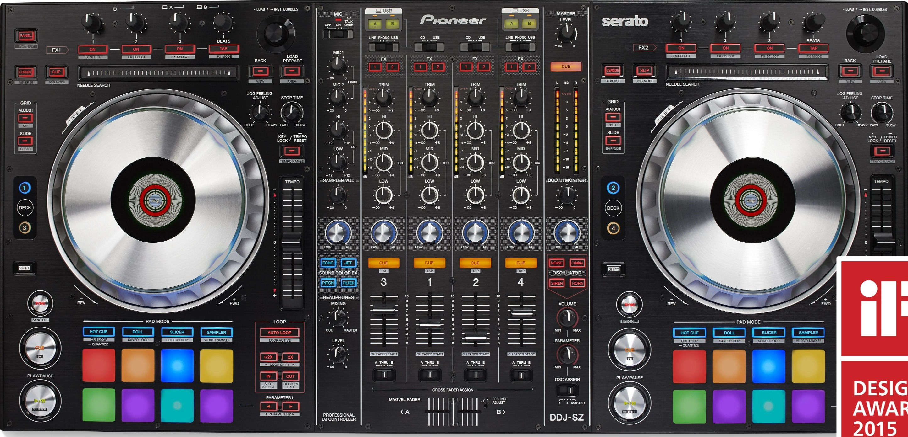 PIONEER DDJ SZ FOR HIRE.