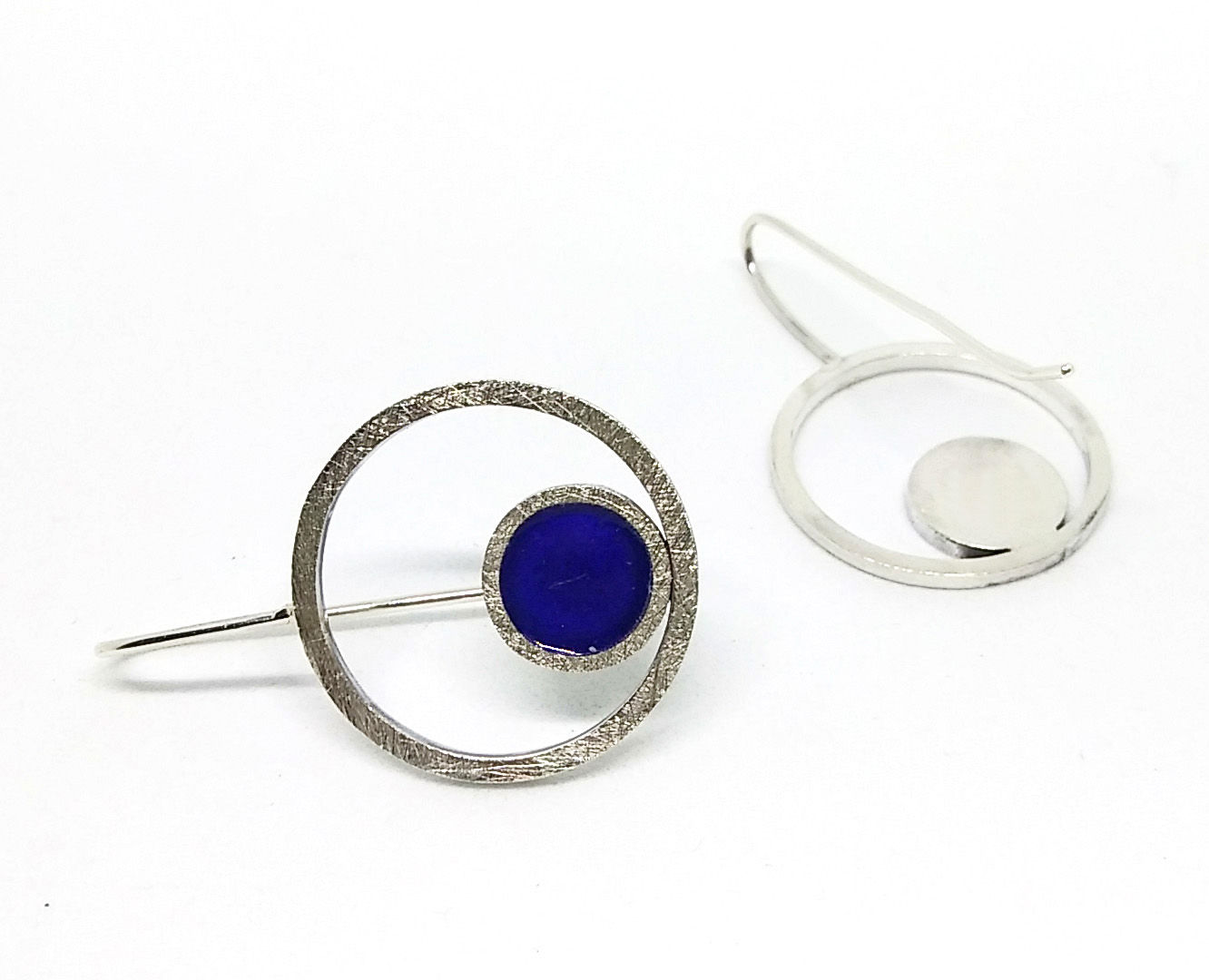 Arracades Llargues CIRCLE LINE_AZUL