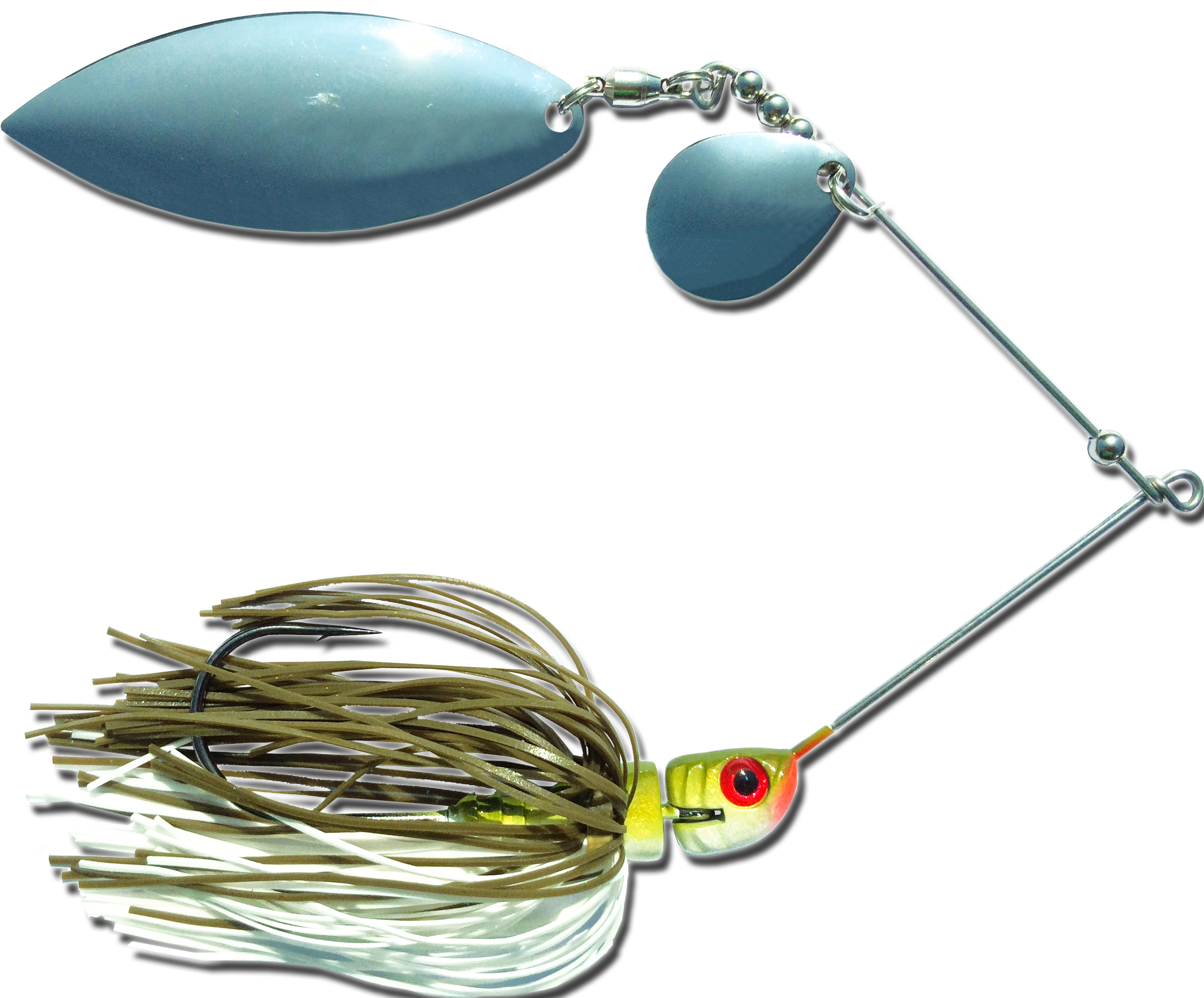 Big Bass Spinnerbait - Baby Bass Ni/Ni
