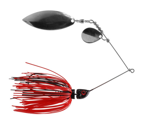 Big Bass Spinnerbait - Red Shad Ni/Ni