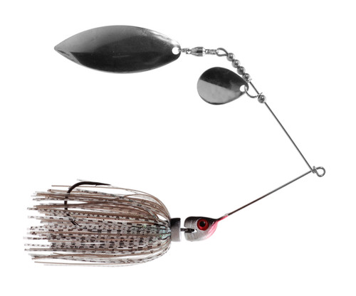 Big Bass Spinnerbait - Ghost Minnow Ni/Ni
