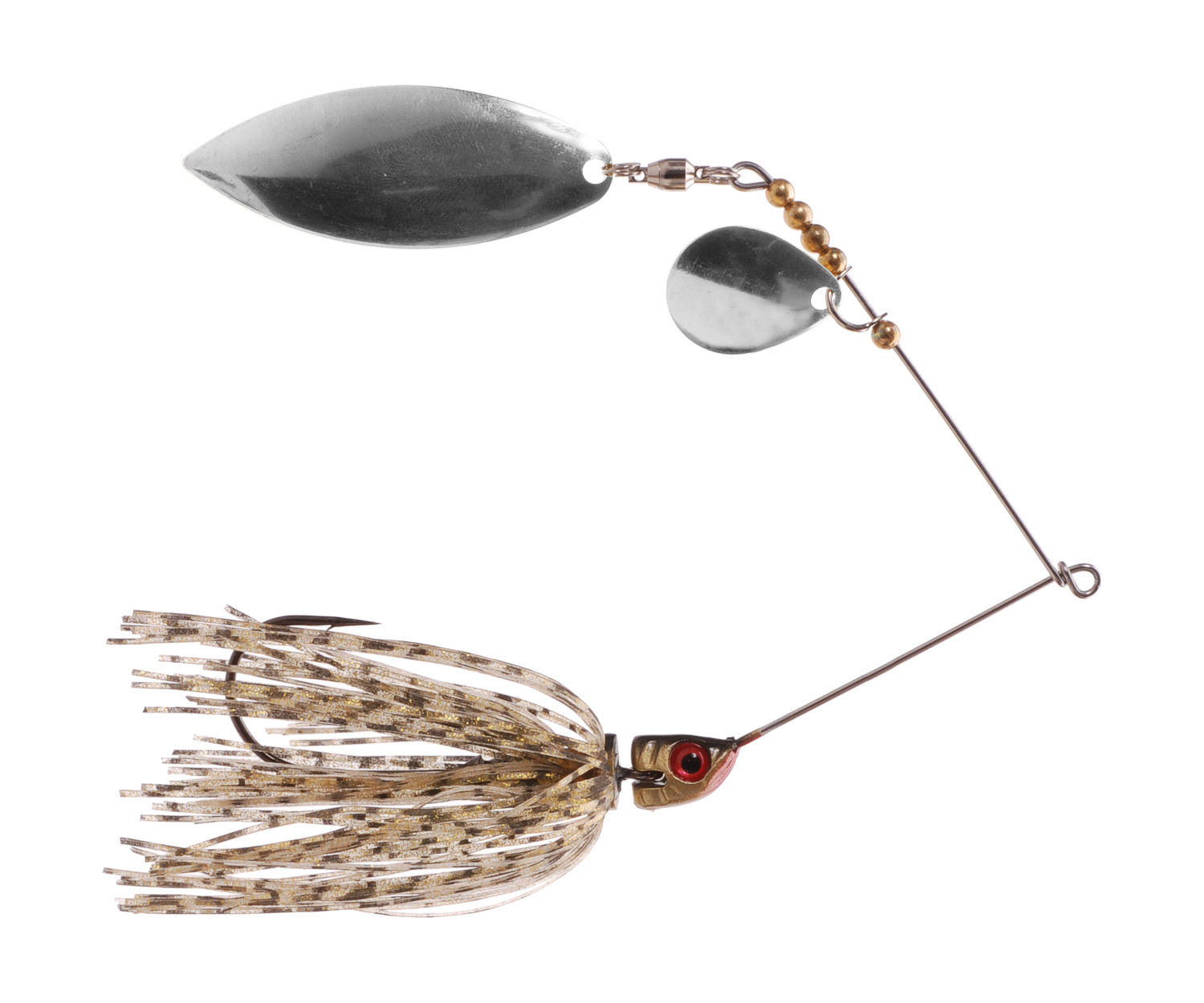 Big Bass Spinnerbait - Golden Shiner Ni/Ni