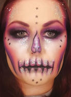 Glam skull