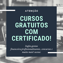 Acesse cursos gratuitos com certificado e aprenda em seu tempo ocioso totalmente gratuito!