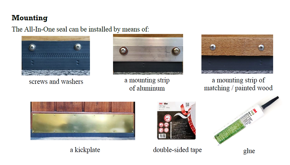 Thumbnail: RODEXIT - Rodent Proofing Seal & Door Sweep - 16.5' (5m) Roll