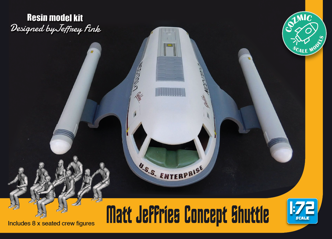 1/72 Matt Jeffries Concept Shuttle