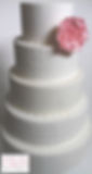 Modern Circles Wedding Cake