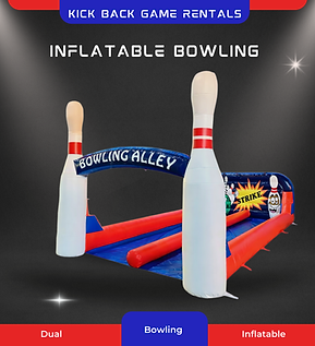 Dual Bowling Inflatable