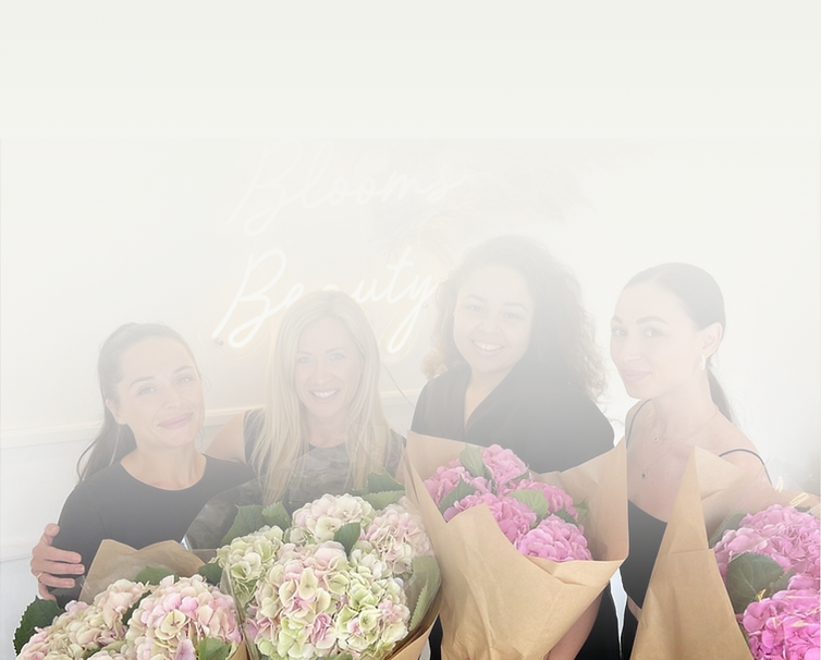 beauty training students