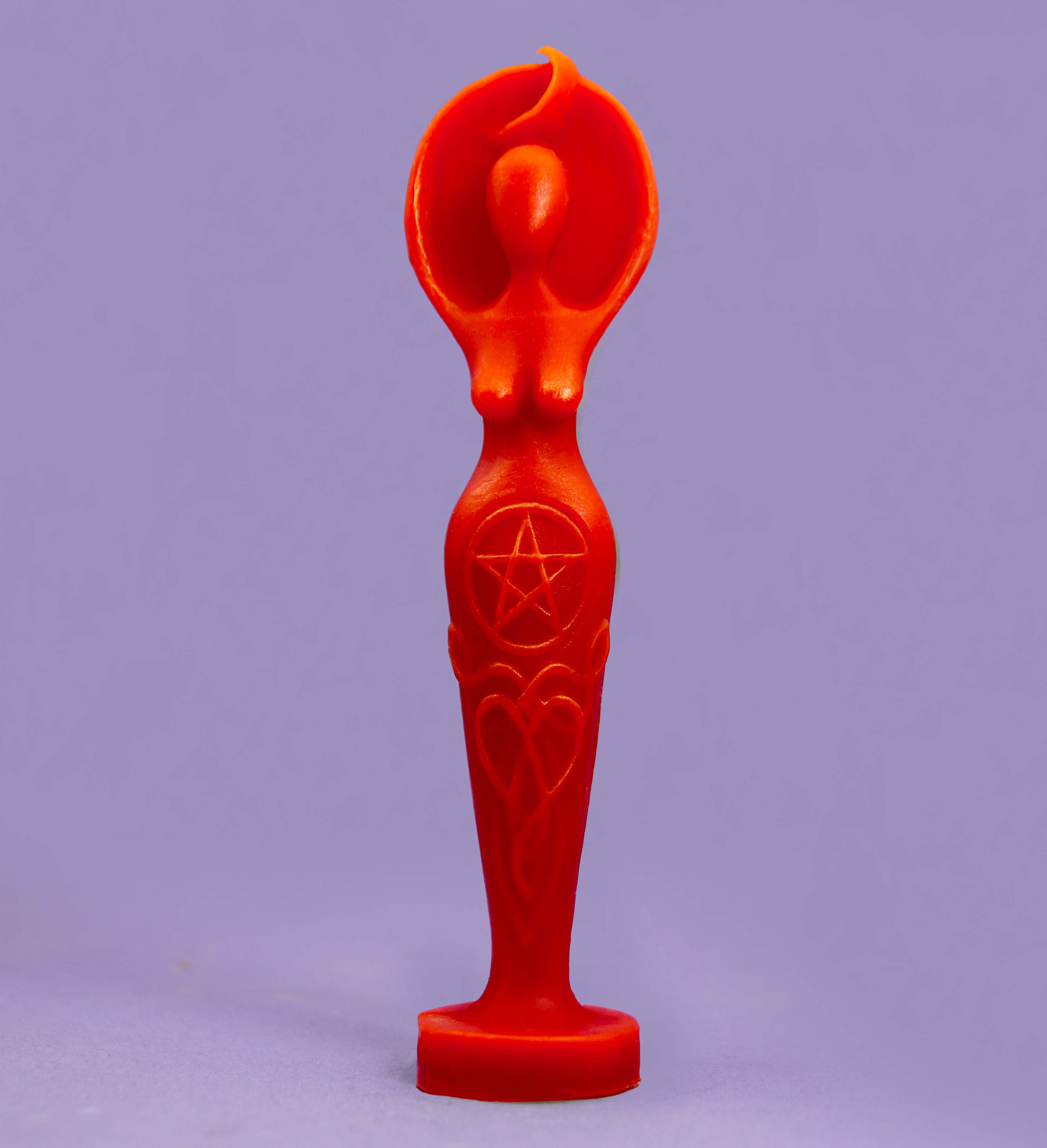 Tanrıça Mum Kırmızı