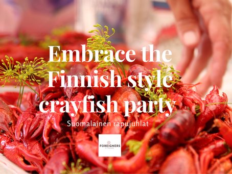 Embrace the Finnish crayfish party-rapujuhlat