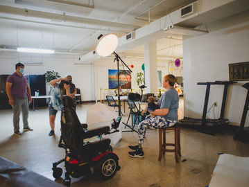 G.O.D. Int'l Volunteers Offer Free Portrait Session to Elderly