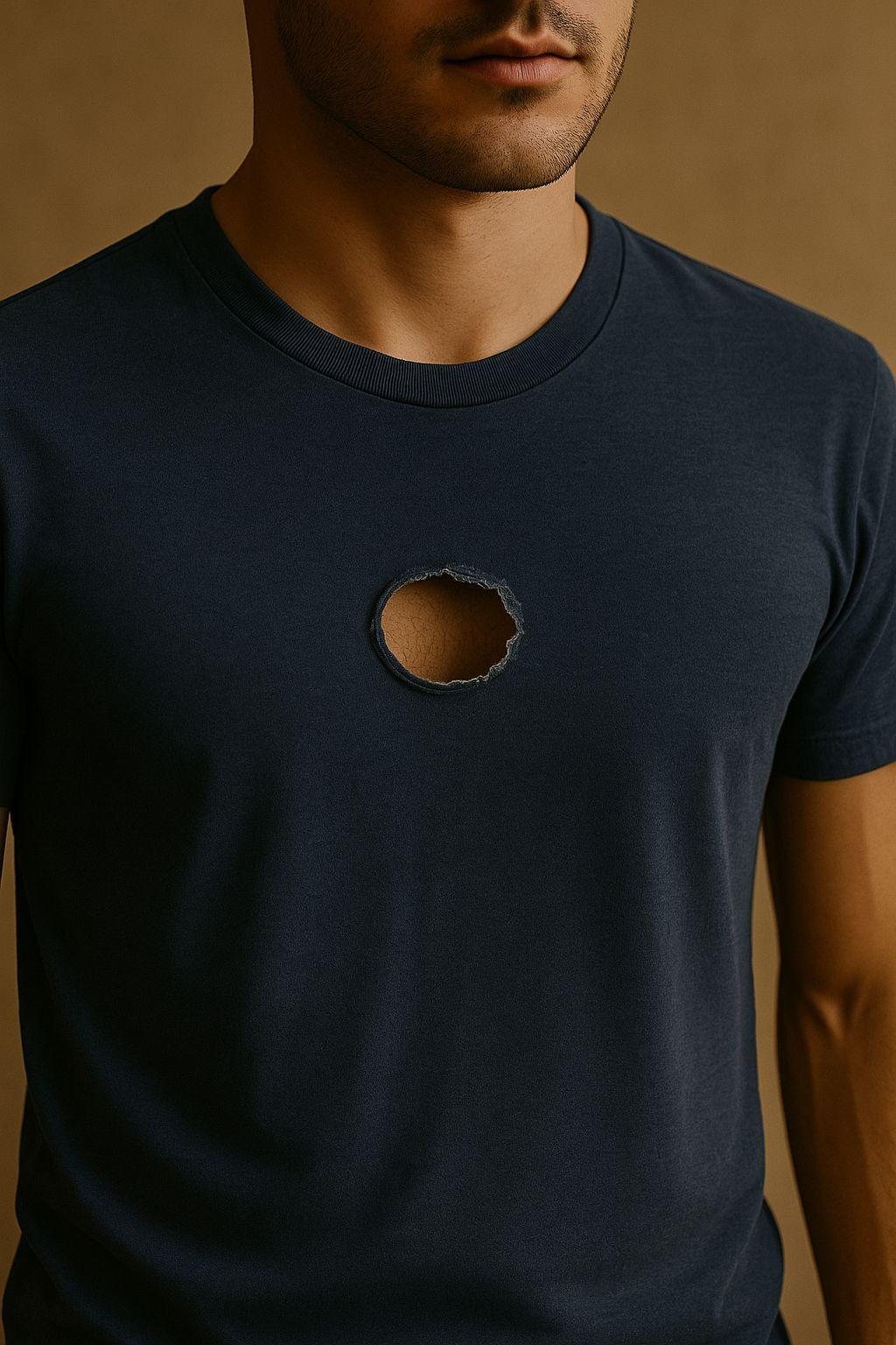 The Core Hole Tee – Charcoal Edition
