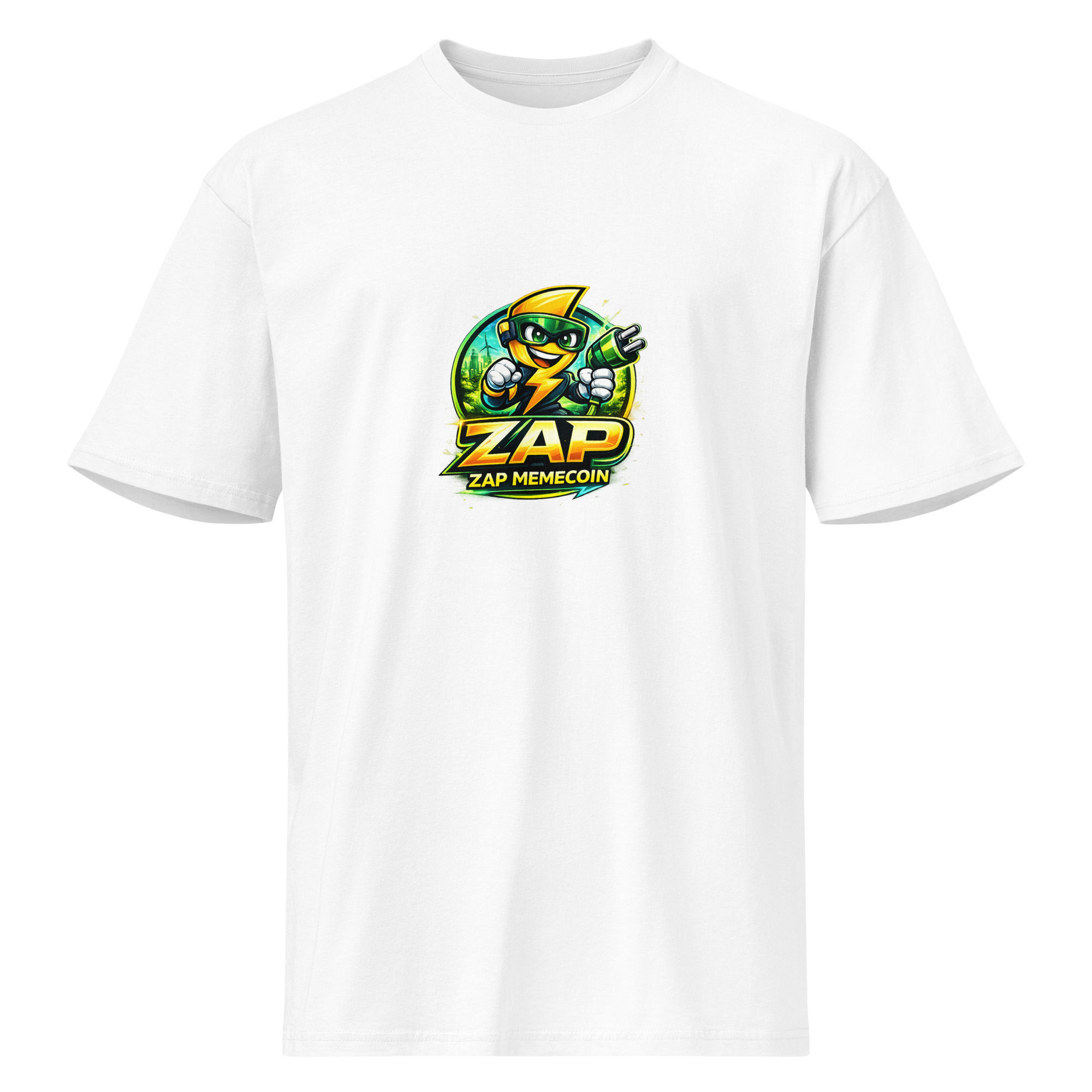 ZAPPY Cotton Heritage MC1082 I Men's Premium Short Sleeve Tee