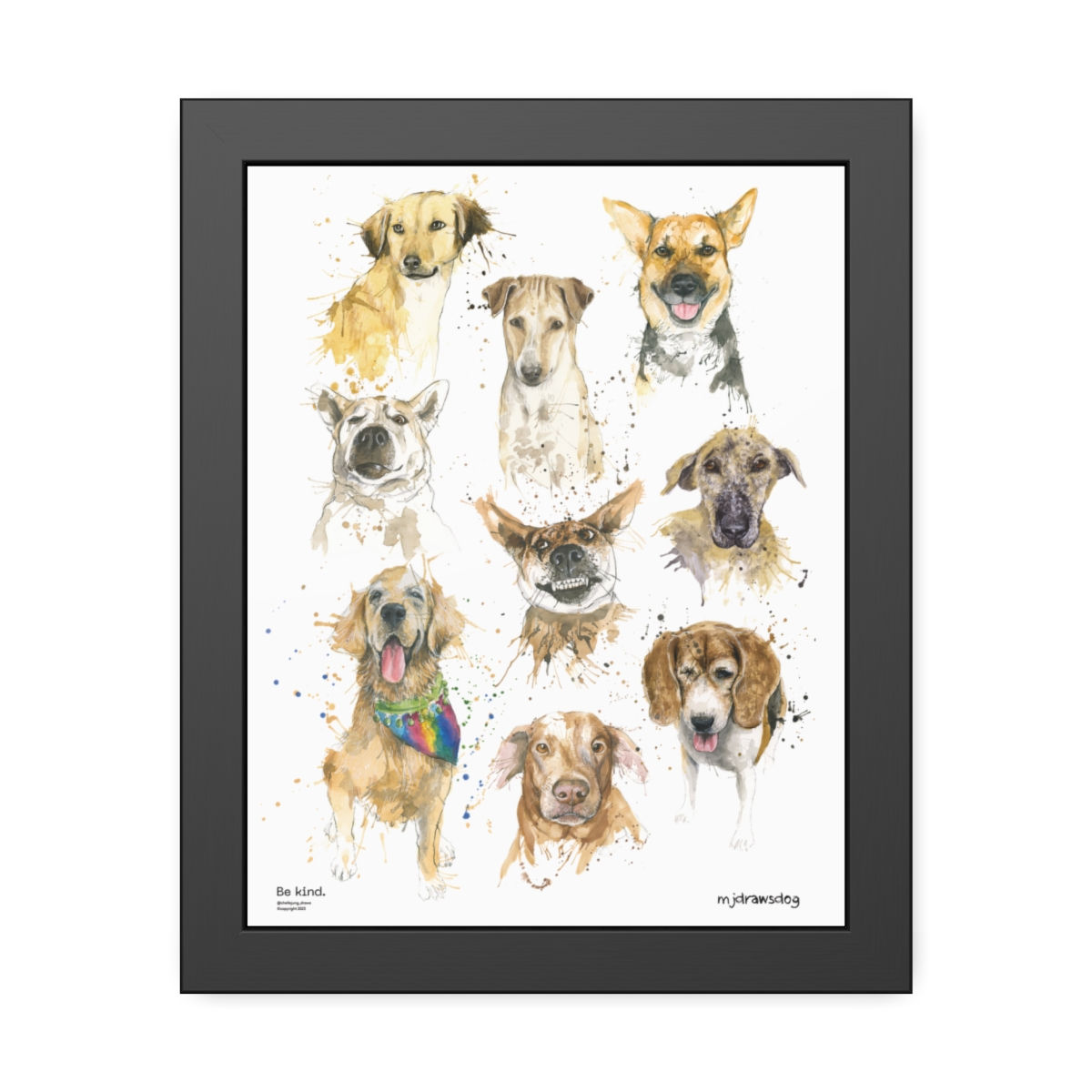 Framed Poster No.2 11" x 14"