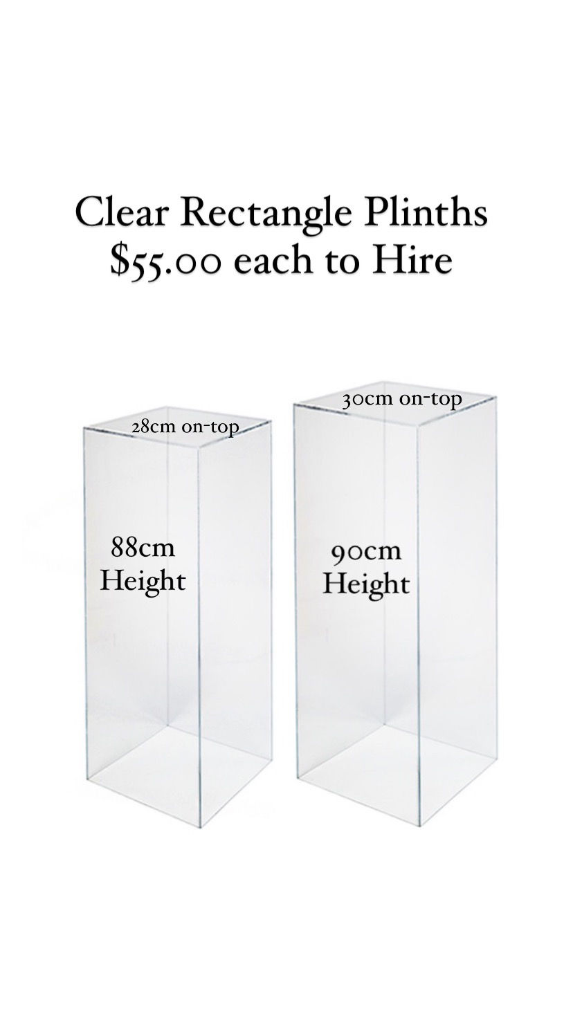 Thumbnail: 88cm Clear Plinth