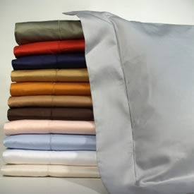 12 colors cotton sateen luxury Italian linens