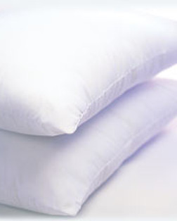 2 feather blend pillows