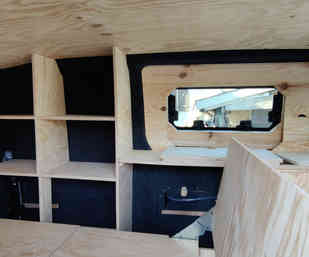 Vue de l'intérieur et test