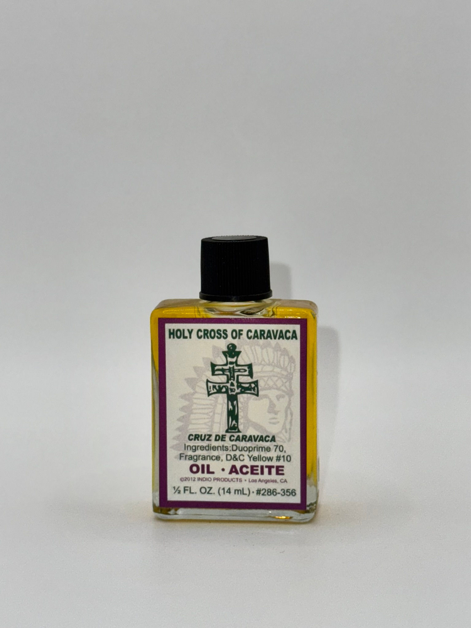 Holy Cross of Caravaca Oil