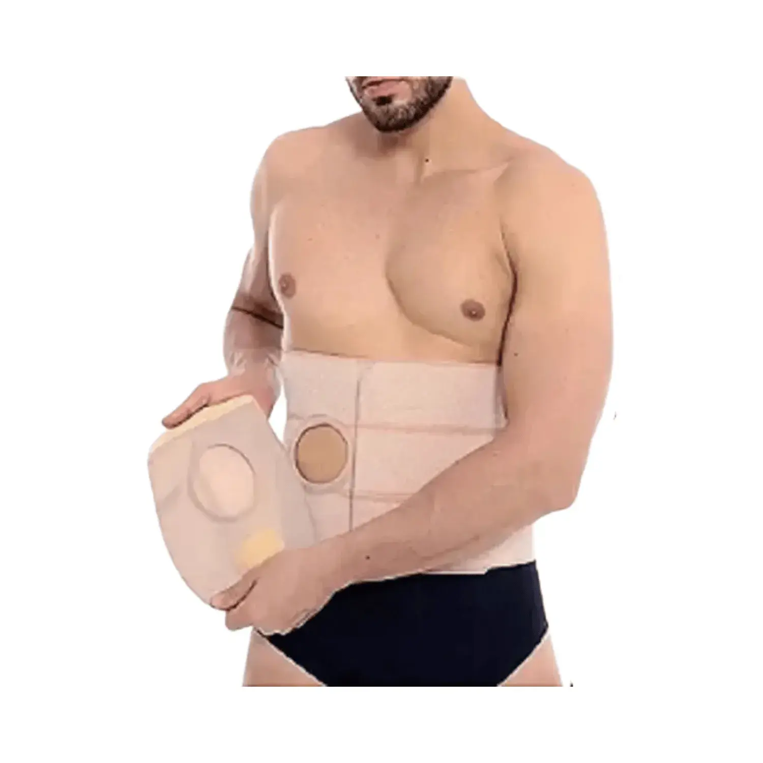 Faixa para colostomizados 3 paineis M
