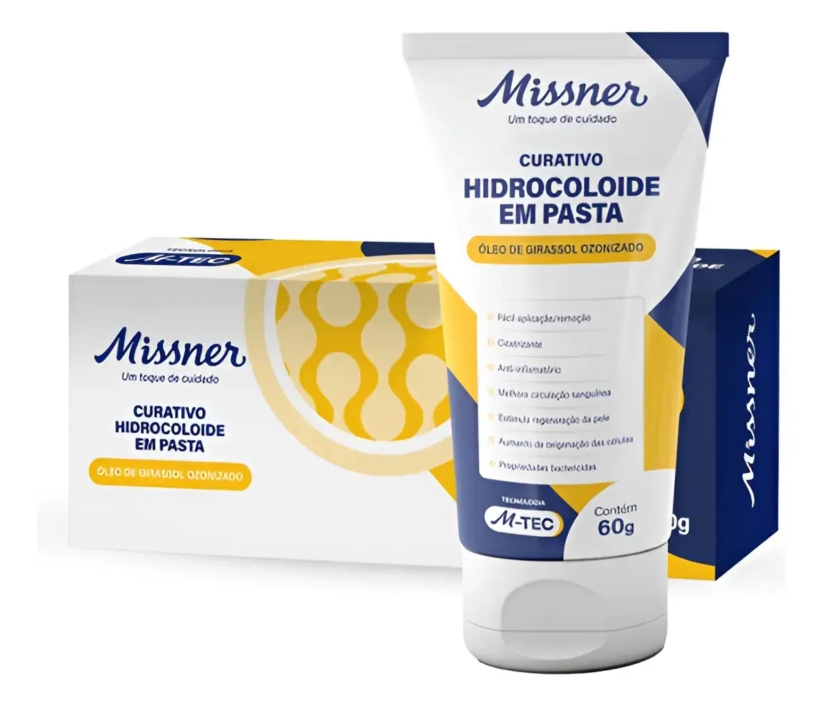 Curativo Hidrocoloide em Pasta 60g Missner