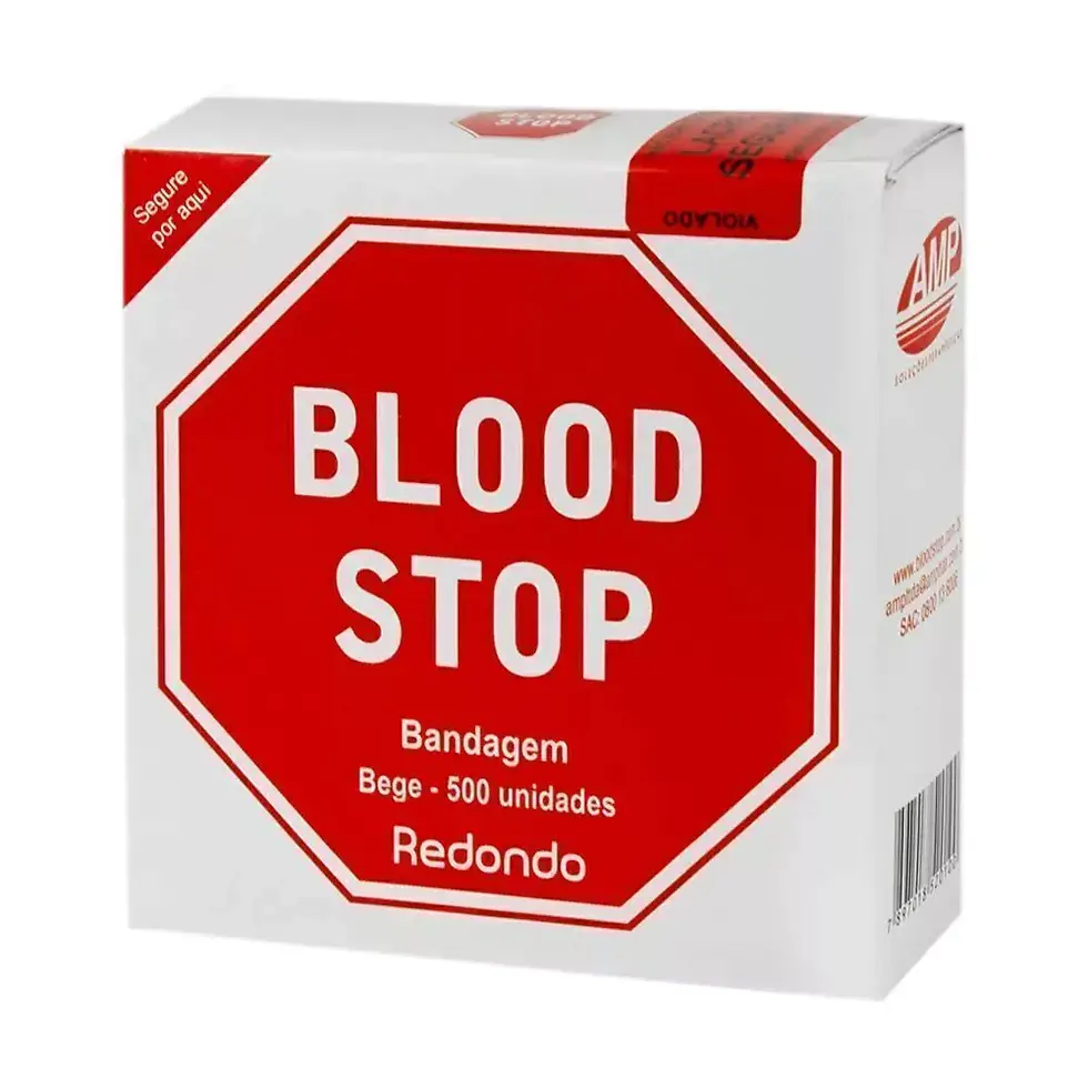 Curativo adesivo Blood Stop com 500