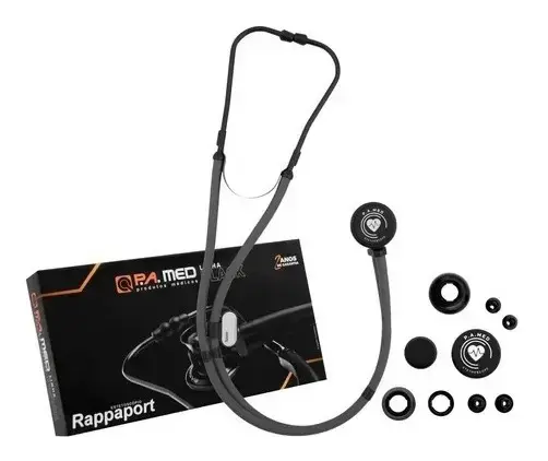 Estetoscópio rappaport black cinza