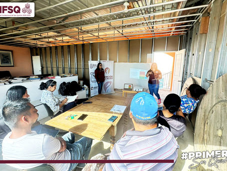 Capacitación y Promoción de Puntos Naranja en San Quintín.