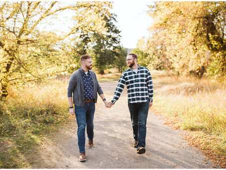 Spokane, Washington Fall Engagement session | Jennifer DeBarros Photography