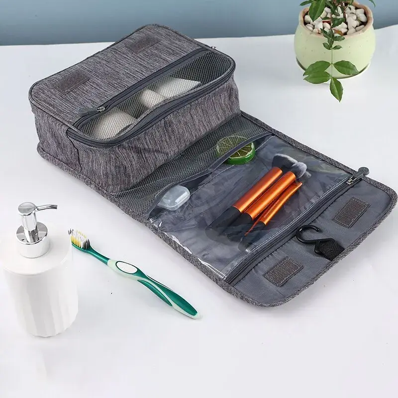 Thumbnail: Foldable Hanging Toiletry Bag